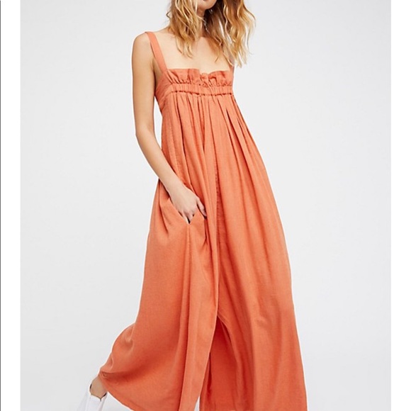 Free People Pants - Free People On The Yacht Jumpsuit New S/P